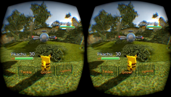 戴上Oculus Rift，親自用手抓一只皮卡丘吧