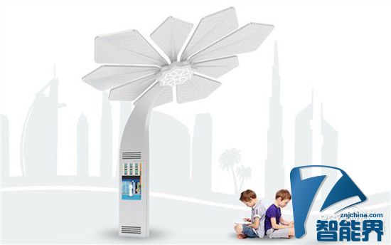 城里人這樣玩！迪拜土豪Wi-Fi充電棕櫚樹