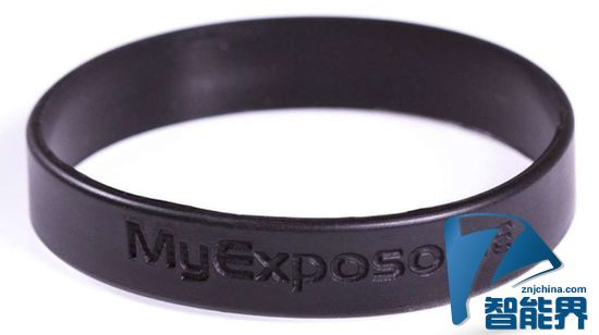 MyExposome手環，測量人周圍的化學污染