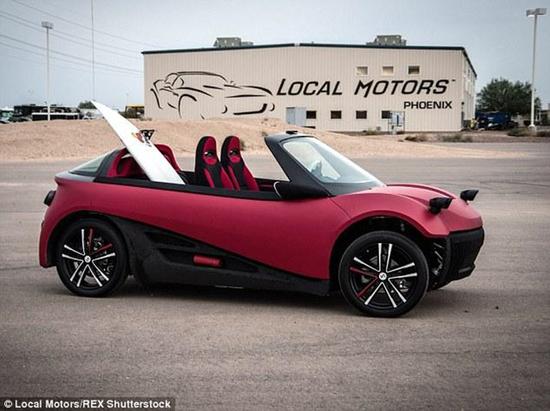3D打印電動汽車你敢買嗎？不搖號 不限行