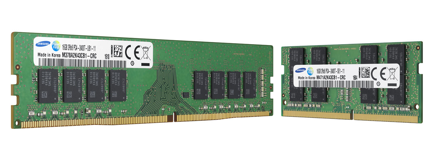 三星成為首家量產 10nm 級別 DRAM 的廠商