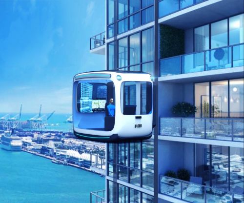 無人駕駛汽車只能開到馬路上？！或許高樓上也可以