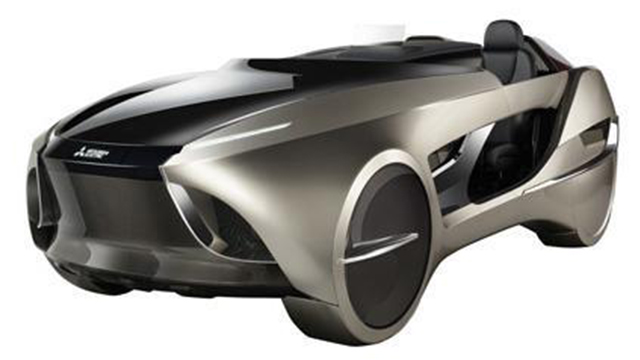 三菱推出全新概念車Emirai 4，造型科幻前衛