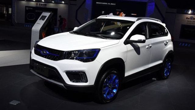 瑞虎3xe車型正式發布，藍色裝飾別致