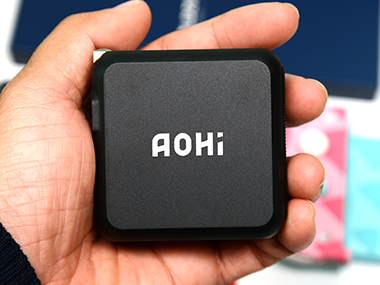 濃縮氮化鎵精華，100W大功率輸出只有餅干大小——AOHi充電頭簡評