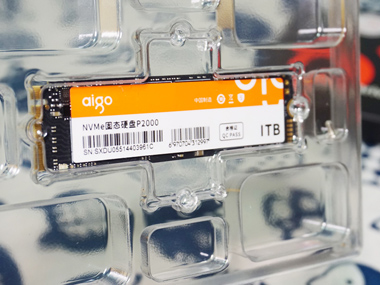 折合四毛1GB的硬盤，1TB性價比天花板，aigo P2000 NVMe固態硬盤體驗