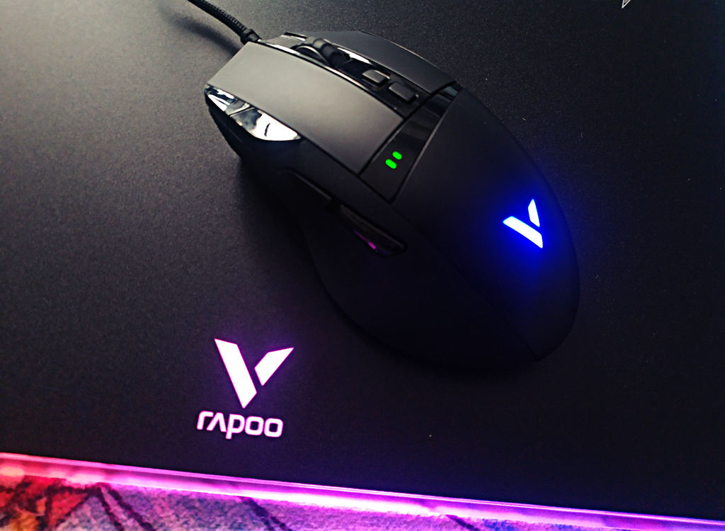 靚麗好用：雷柏 V10RGB鼠標墊、VT350Q鼠標