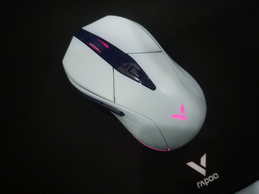 經典再升級：雷柏V300W雙模無線RGB游戲鼠標&V10C鼠標墊